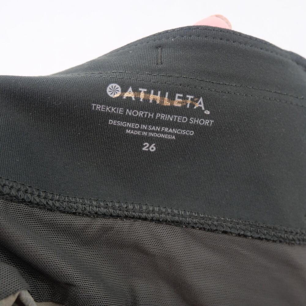 NEW Athleta Trekkie North Short Black High Rise Women's 26 4" Inseam - Picture 3 of 8